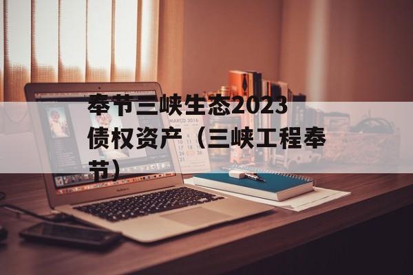 奉节三峡生态2023债权资产（三峡工程奉节）