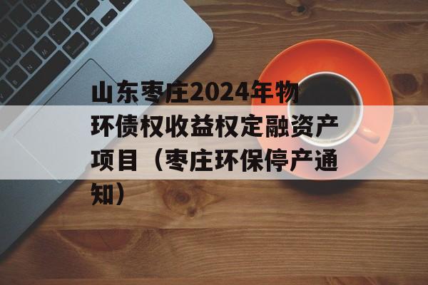 山东枣庄2024年物环债权收益权定融资产项目（枣庄环保停产通知）