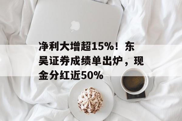 净利大增超15%！东吴证券成绩单出炉，现金分红近50%